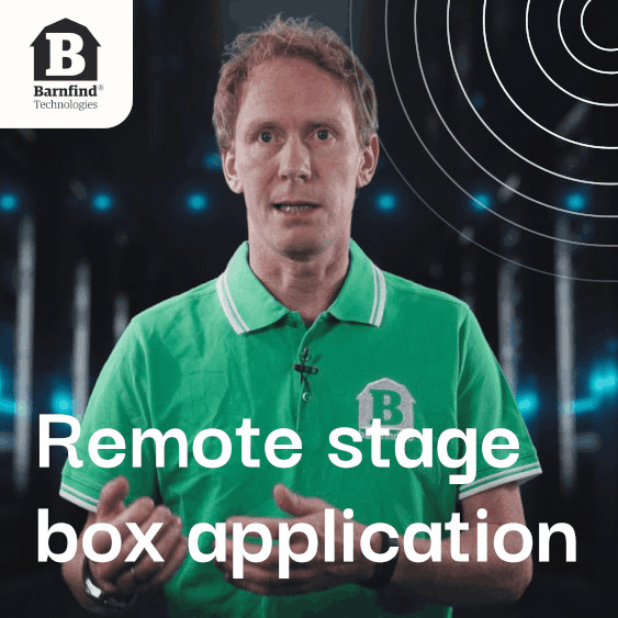 Remote stage box application